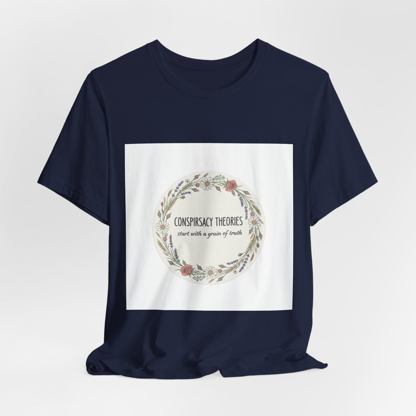 Conspiracy Theories Wreath Tee