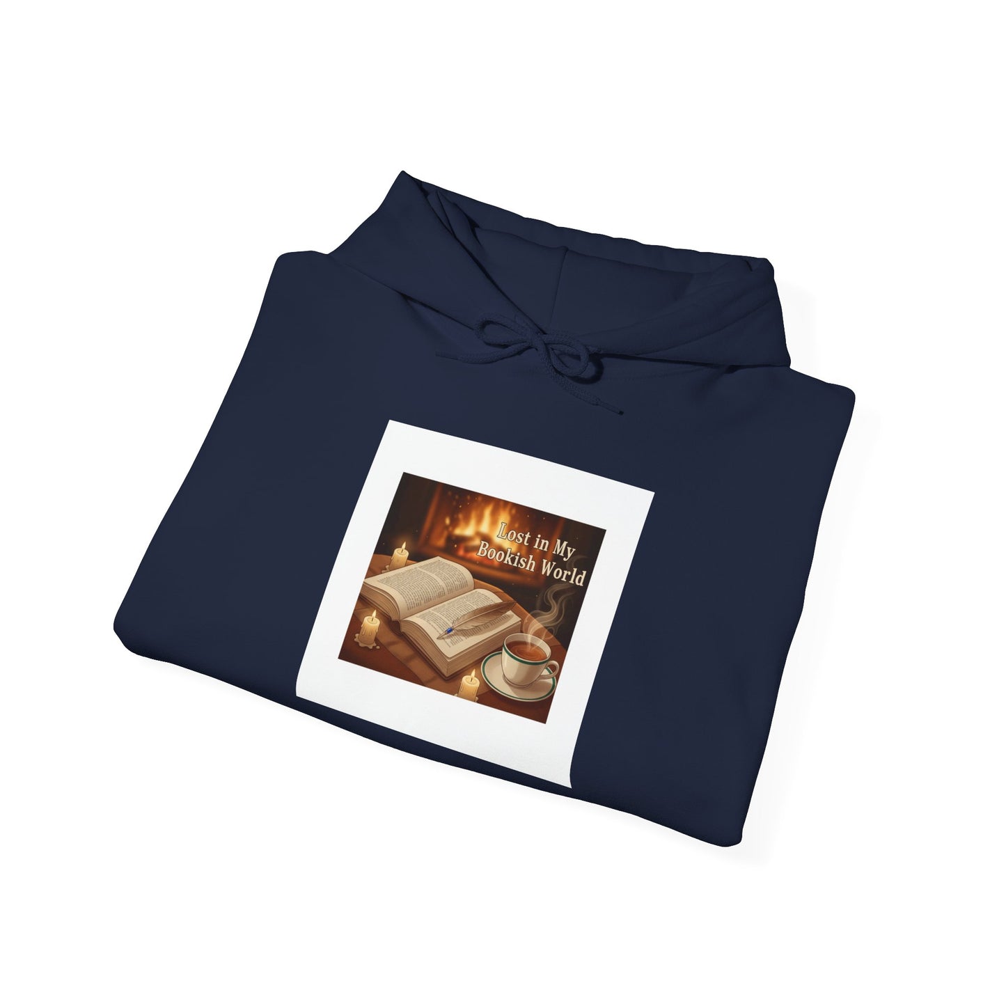Cozy Reading Vibes Hoodie | book lover sweatshirt, library aesthetic