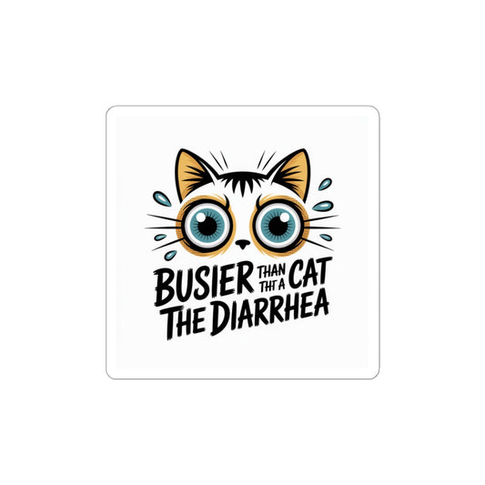 Funny cat stickers