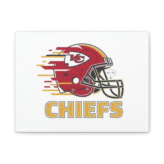 KC Chiefs Canvas Wall Art