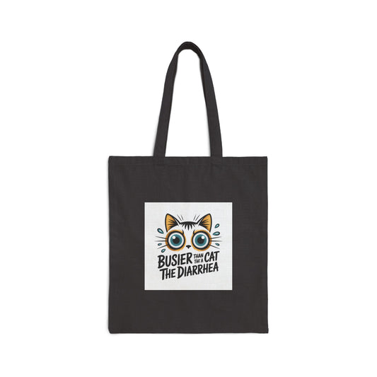 Funny cat ---tote