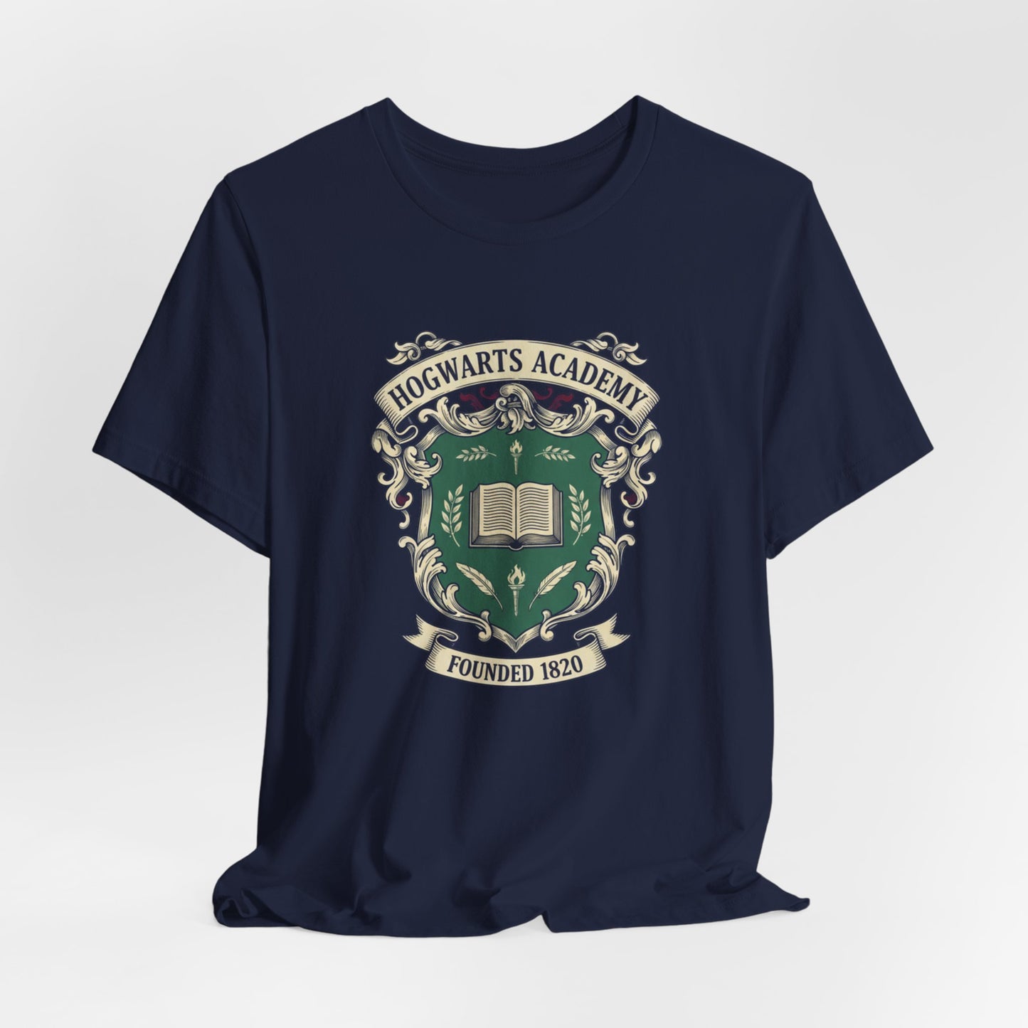 Hogwarts Ivy-Style Emblem Tee | Collegiate Crest Tee, Vintage Club Logo