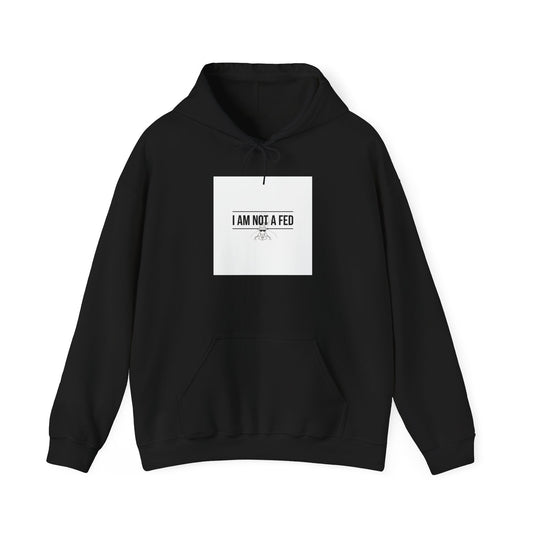 I Am Not A Fed Hoodie | sarcastic self-image humor, anxiety humor
