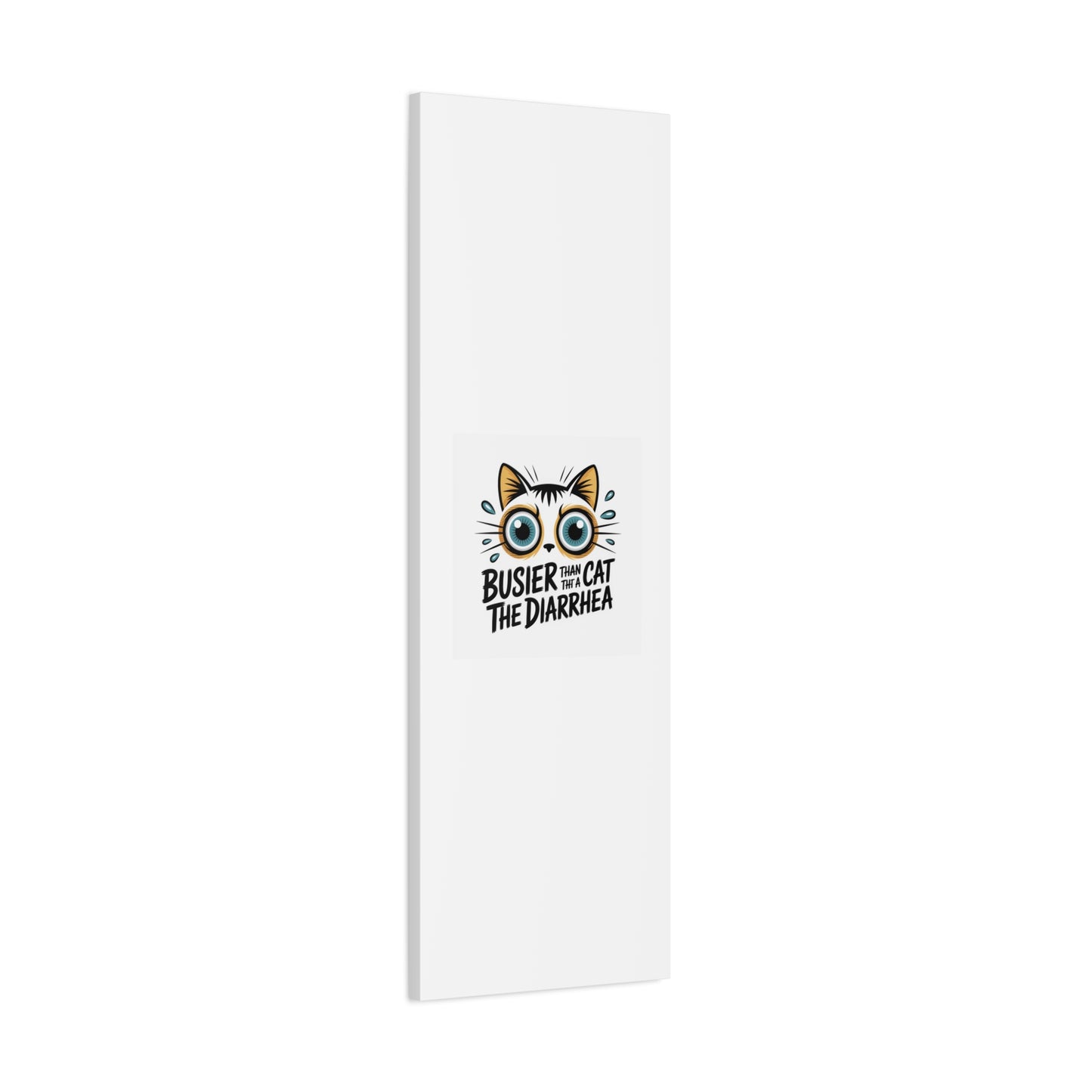 Humorous Cat  Canvas Wall Art