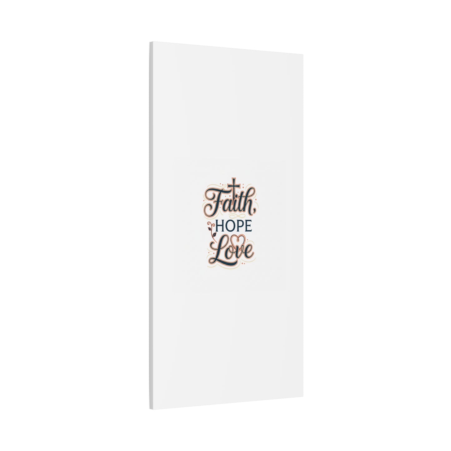 Faith Hope Love canvas, wall art