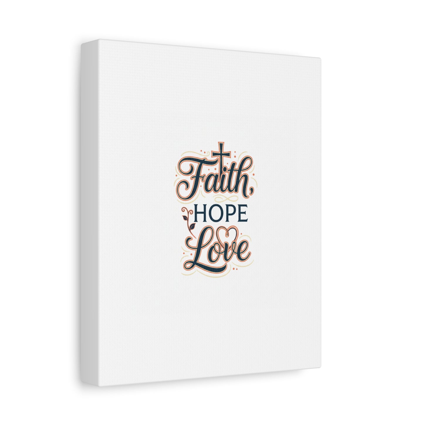 Faith Hope Love canvas, wall art