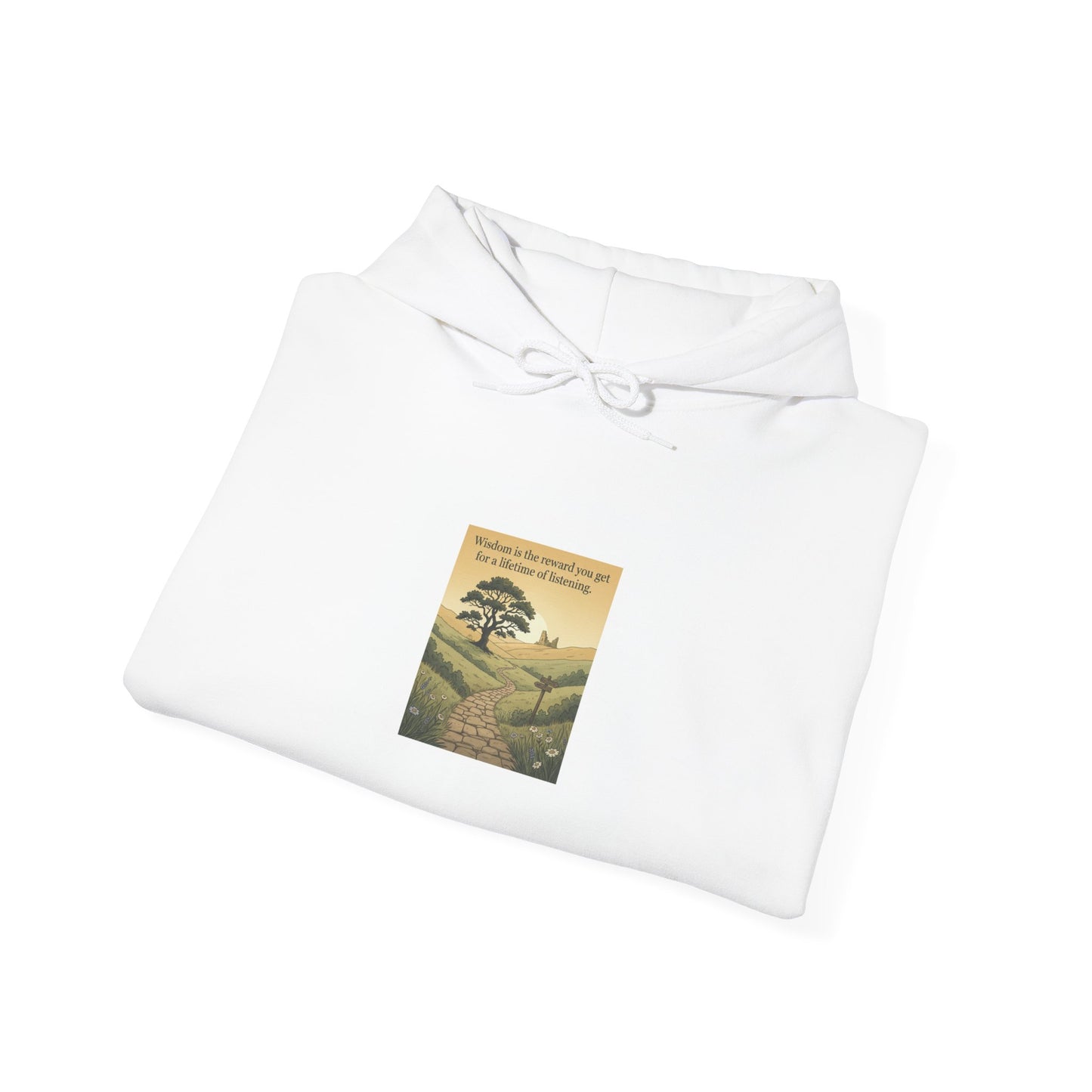 Wisdom quote hoodie