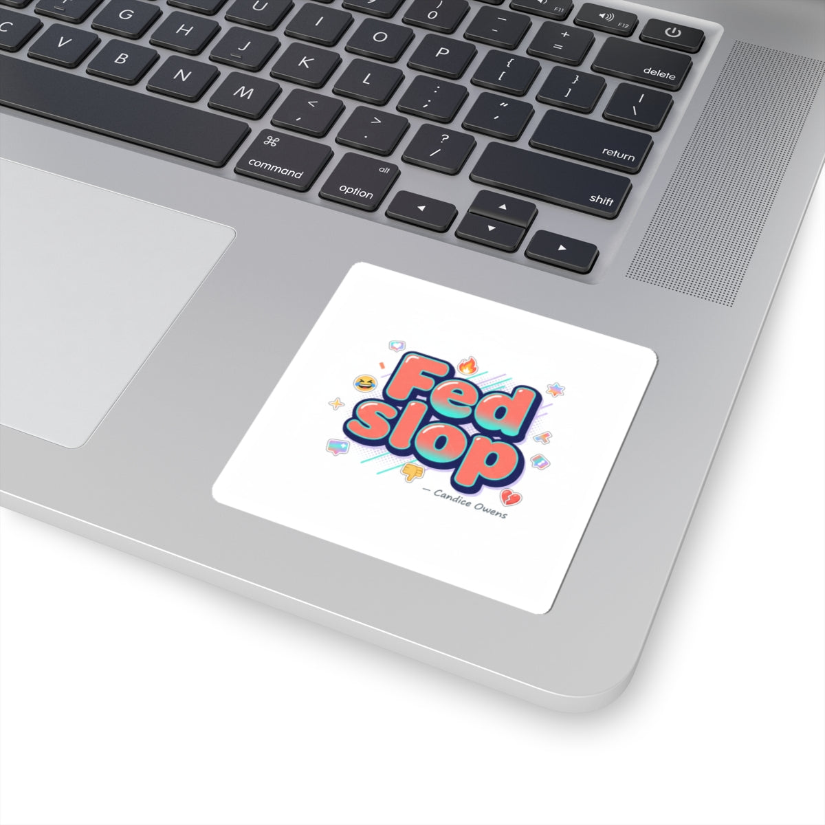 Fed Slop Kiss-Cut Sticker | Gen-Z Slang, Internet Lingo, Meme Aesthetic
