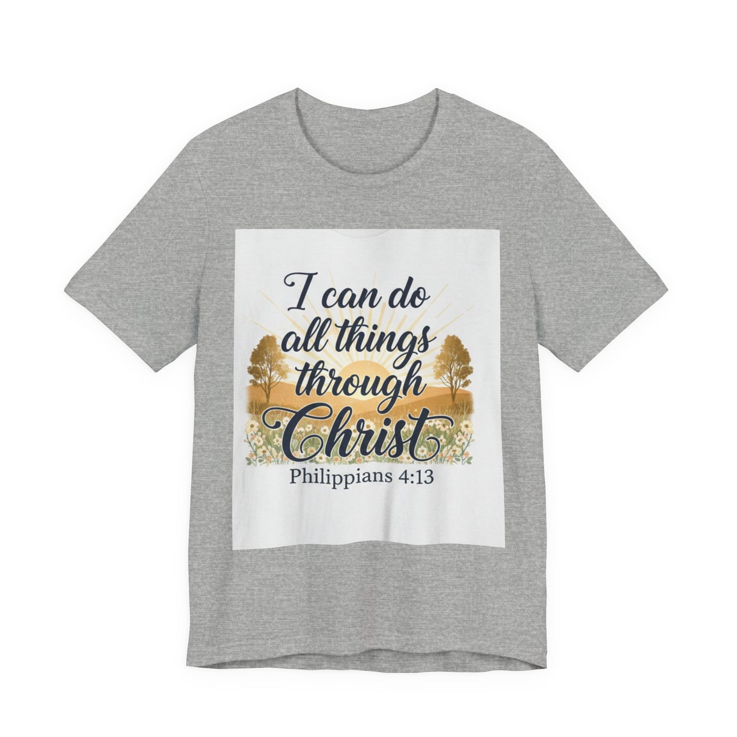I can do all things through Christ