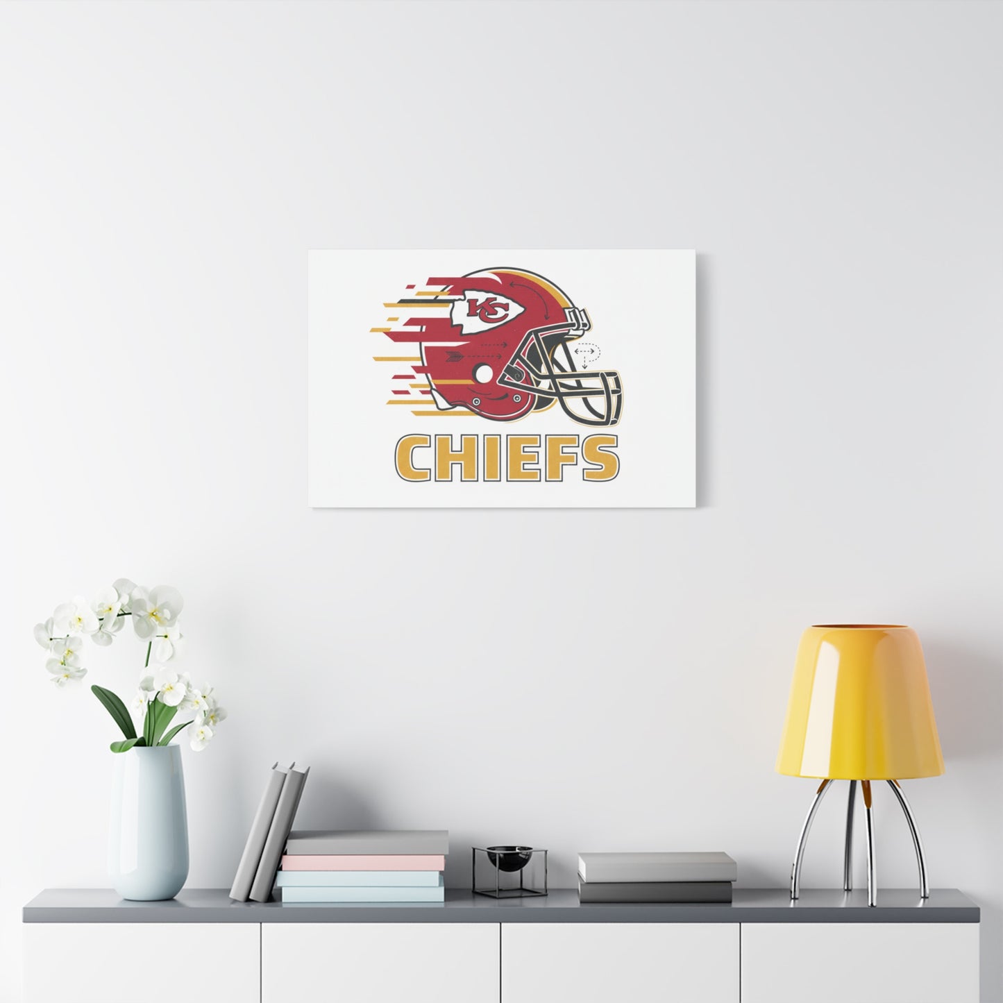 KC Chiefs Canvas  Wall Art