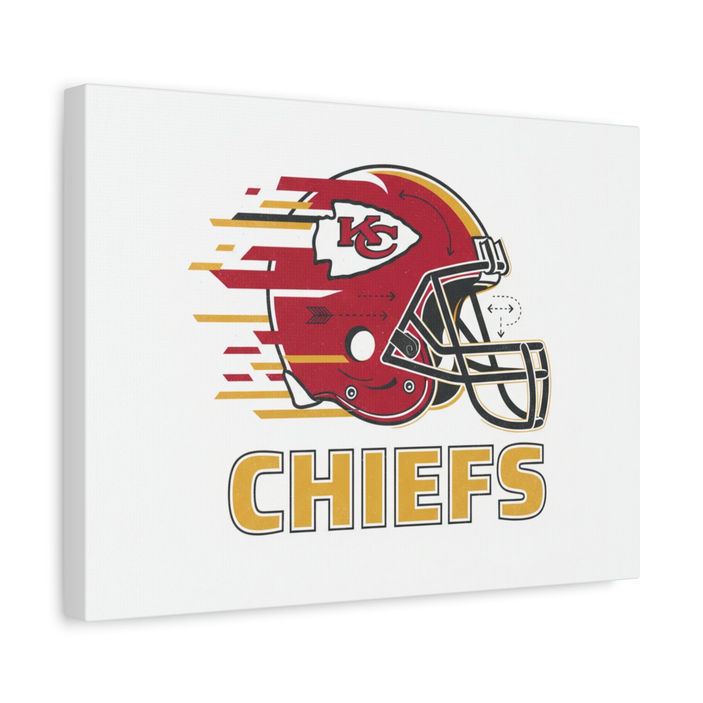 KC Chiefs Canvas  Wall Art
