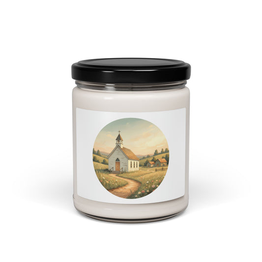 Country Church Scented Soy Candle, 9oz