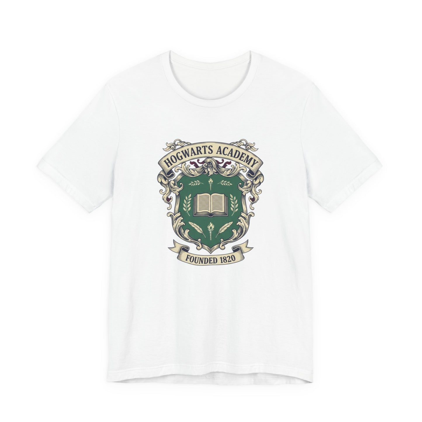 Hogwarts Ivy-Style Emblem Tee | Collegiate Crest Tee, Vintage Club Logo