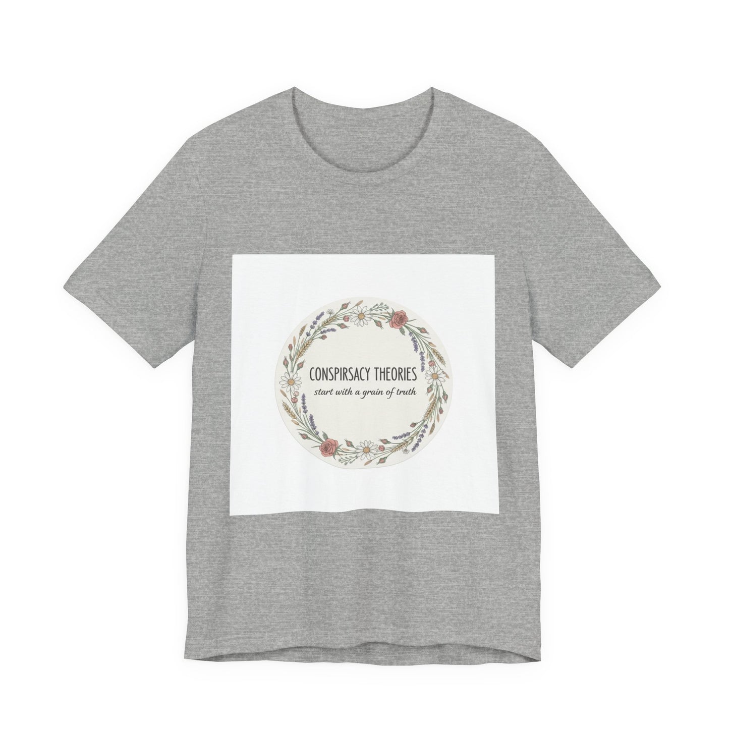 Conspiracy Theories Wreath Tee