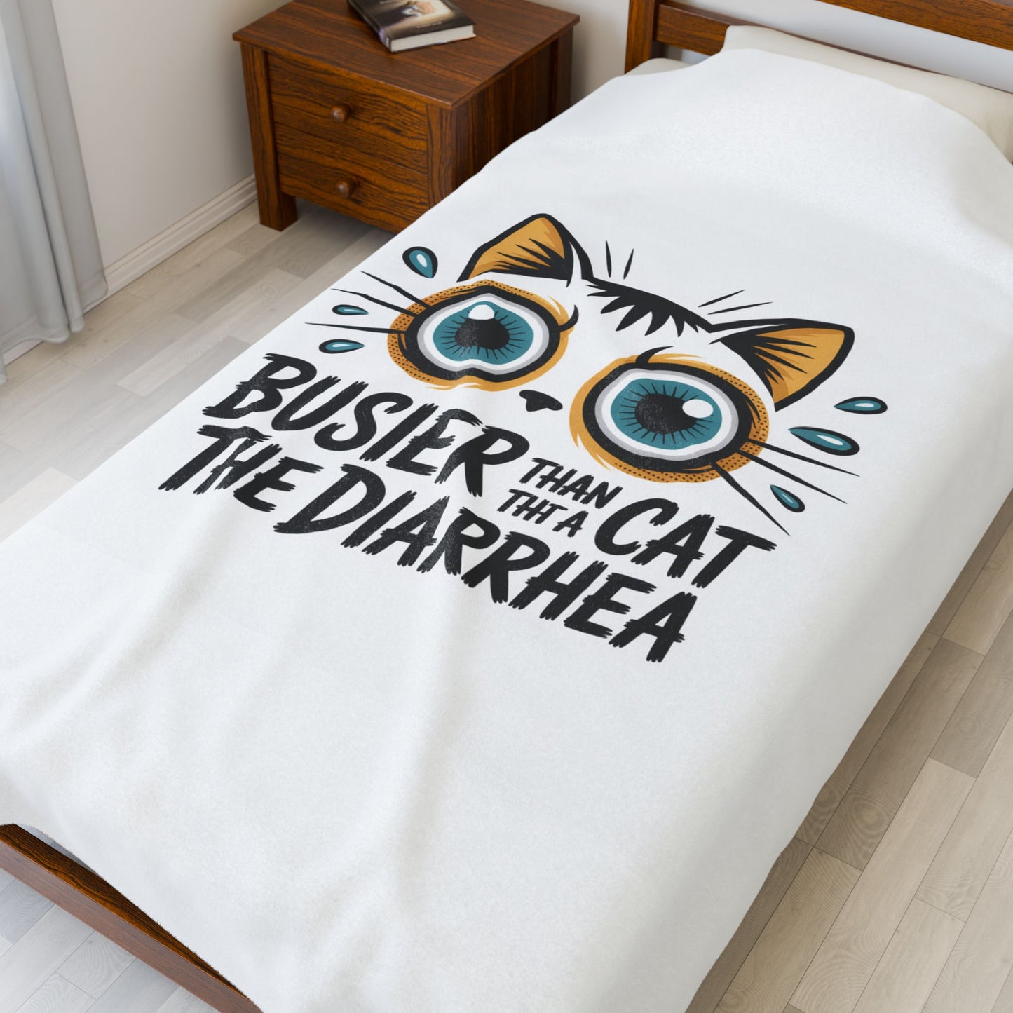 FUNNY CAT BLANKET