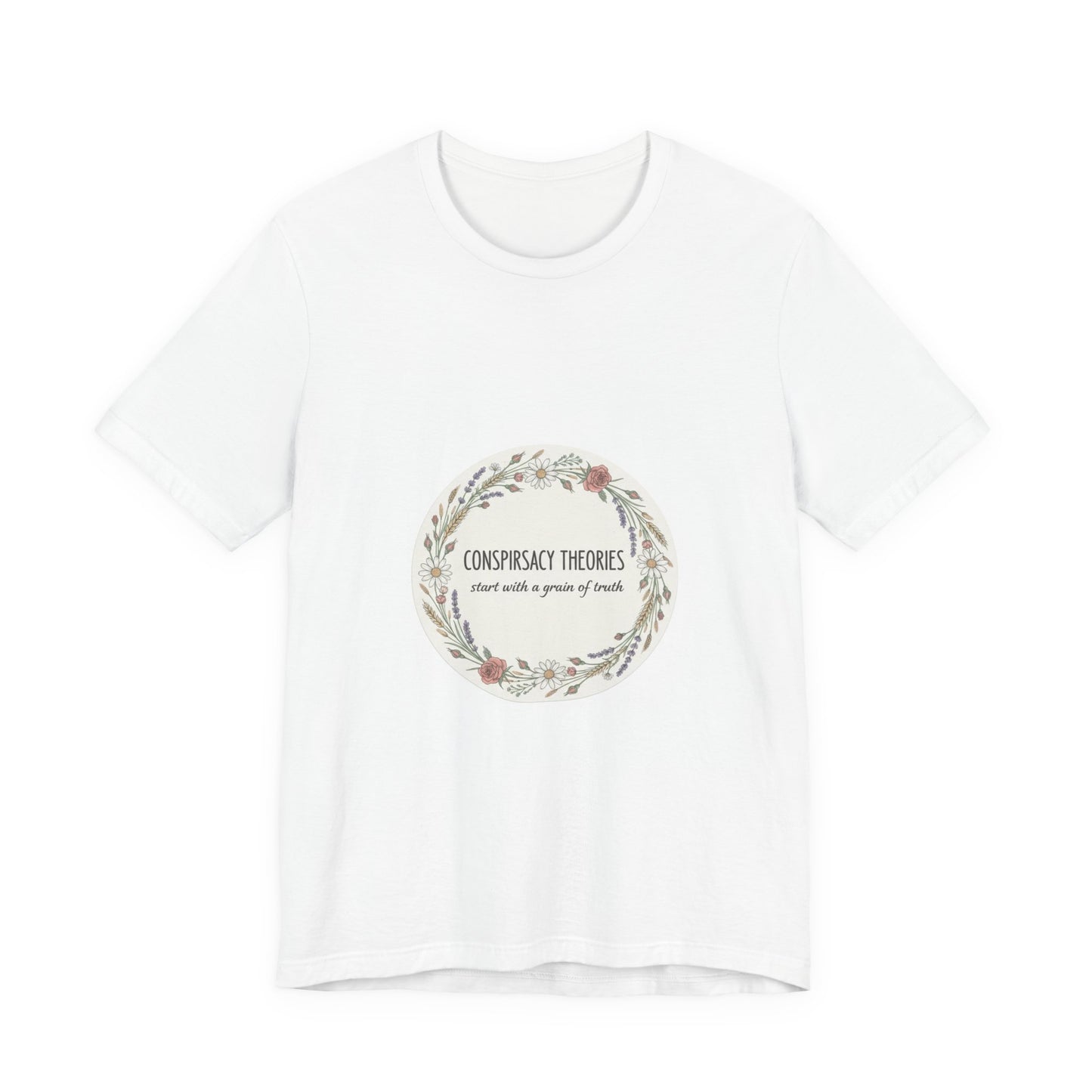 Conspiracy Theories Wreath Tee