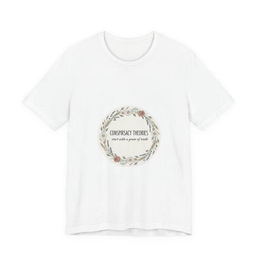 Conspiracy Theories Wreath Tee