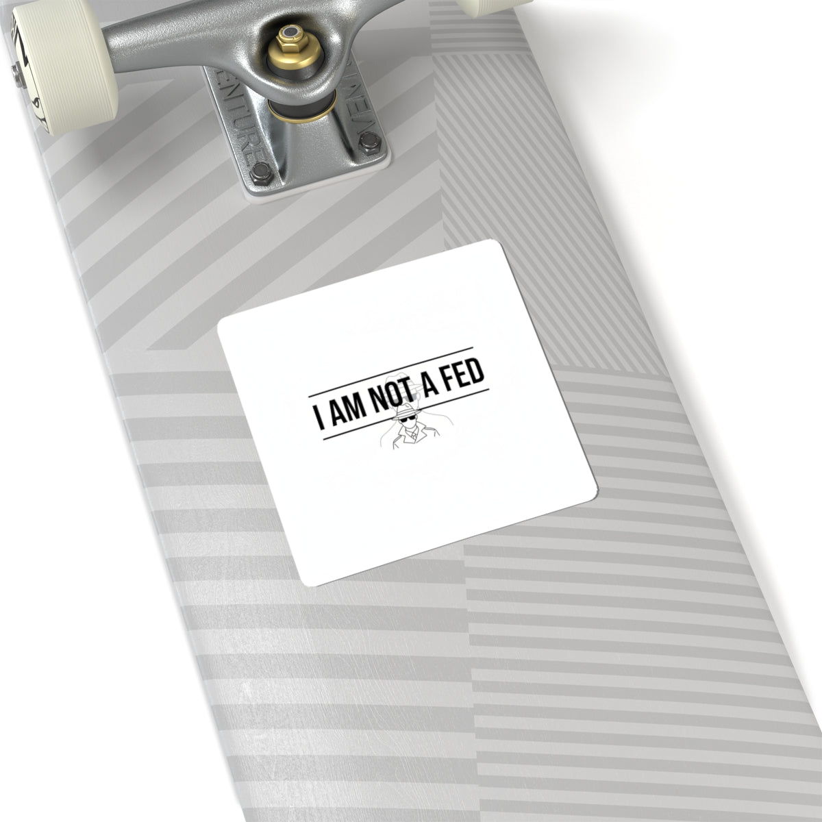I Am Not A Fed Sticker | Sarcastic Introvert, Anxiety Humor