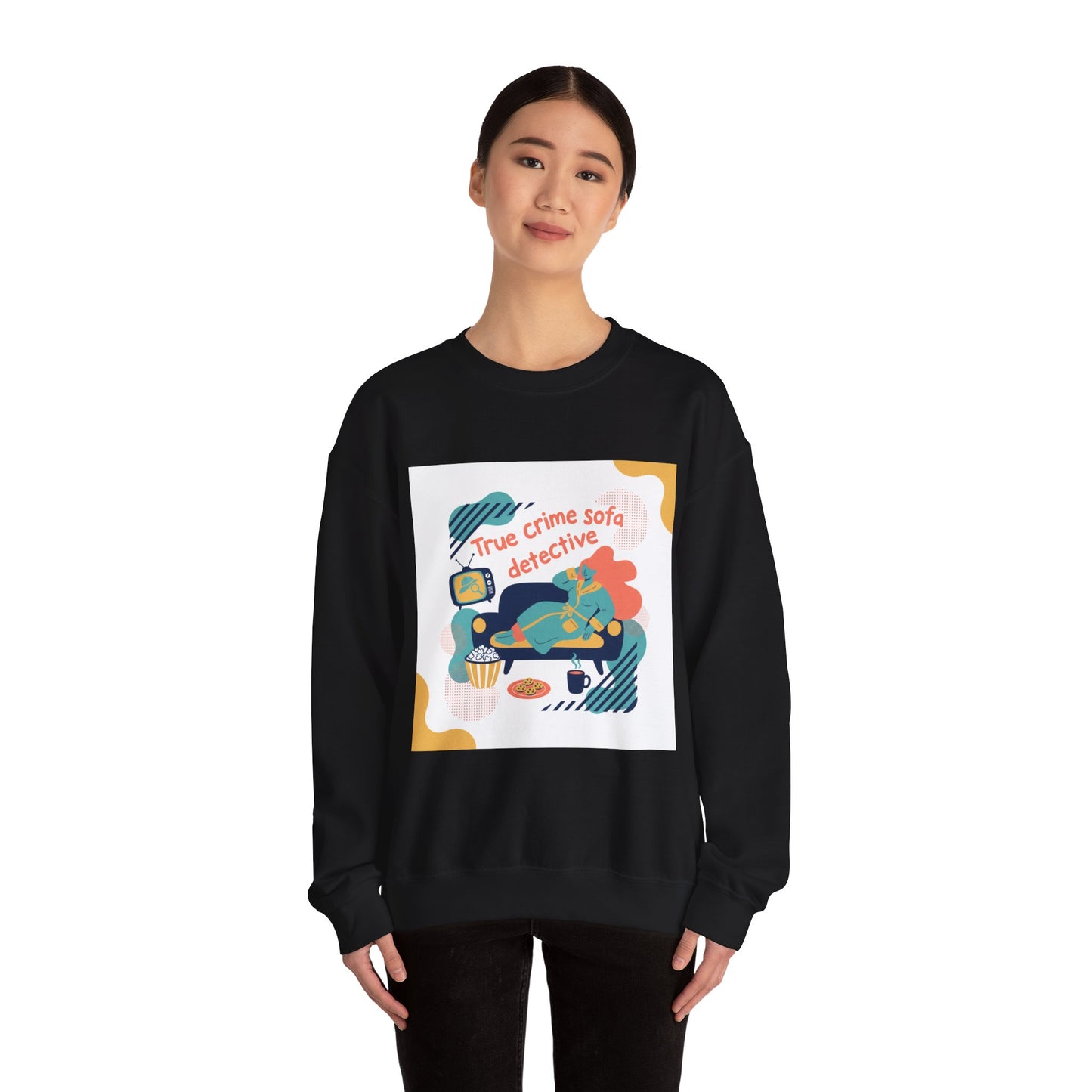 True Crime Sofa Detective Sweatshirt