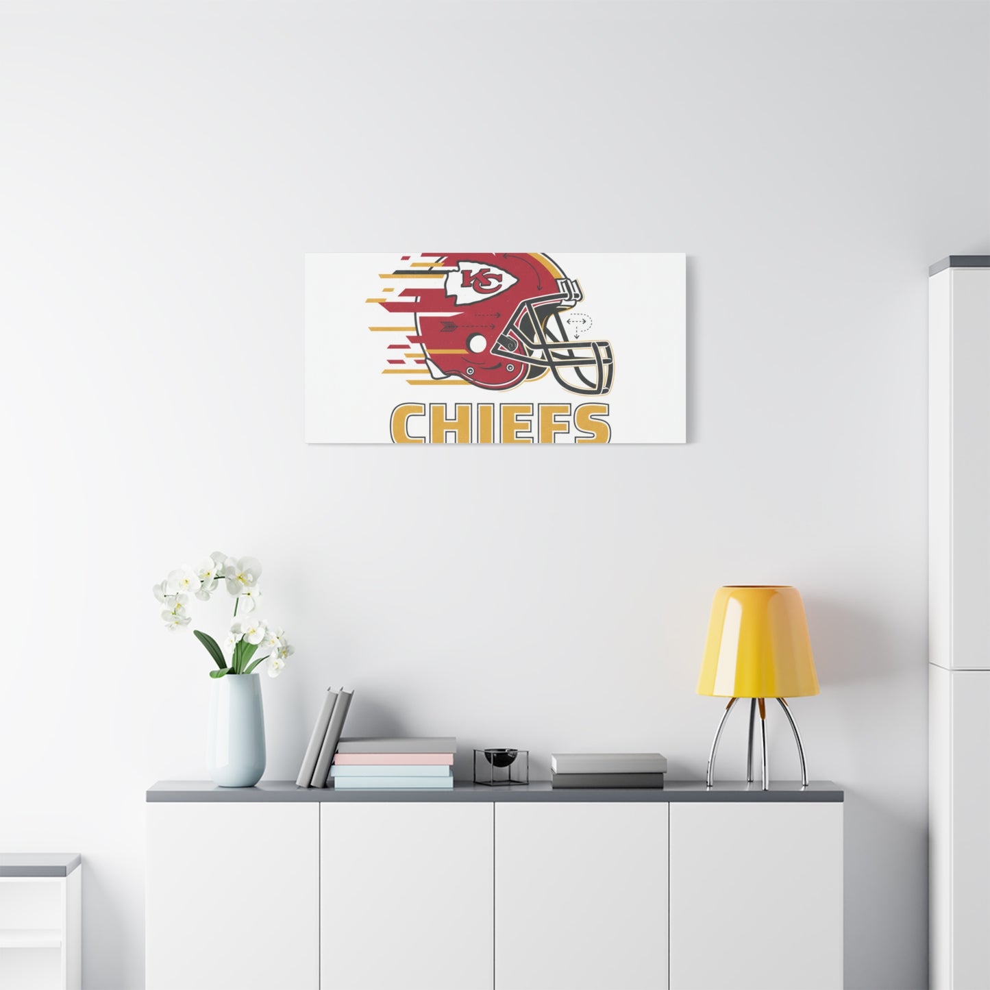 KC Chiefs Canvas  Wall Art