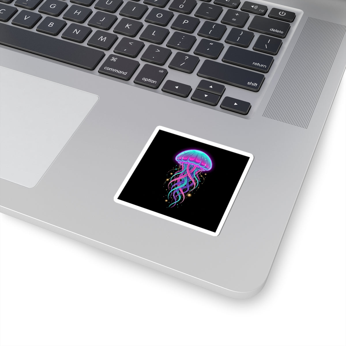 Neon Jellyfish Sticker