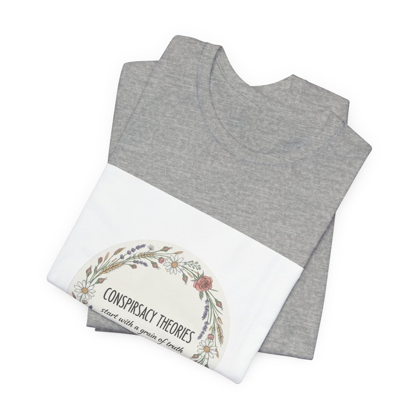 Conspiracy Theories Wreath Tee