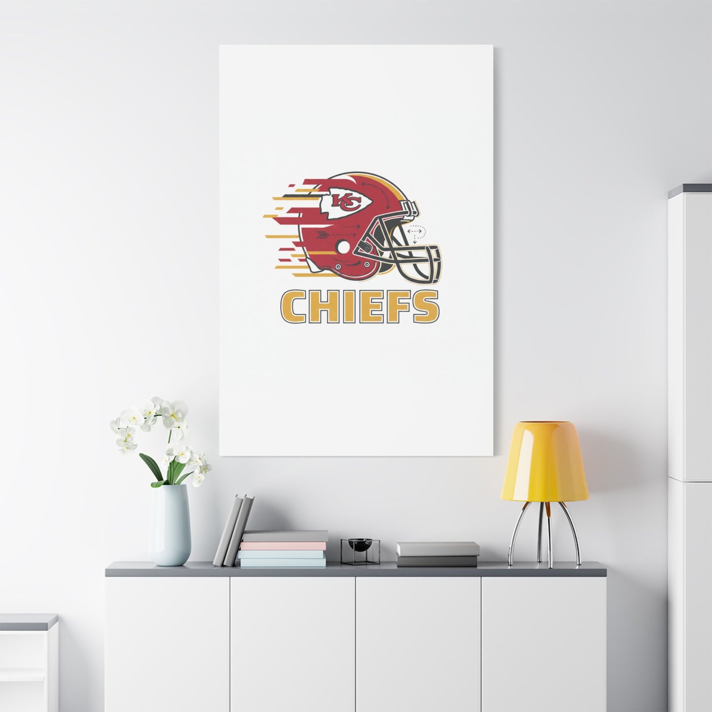 KC Chiefs Canvas  Wall Art