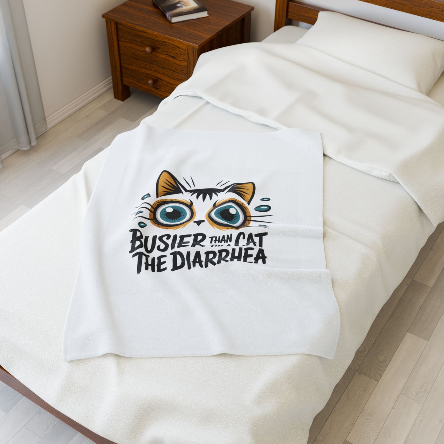 FUNNY CAT BLANKET