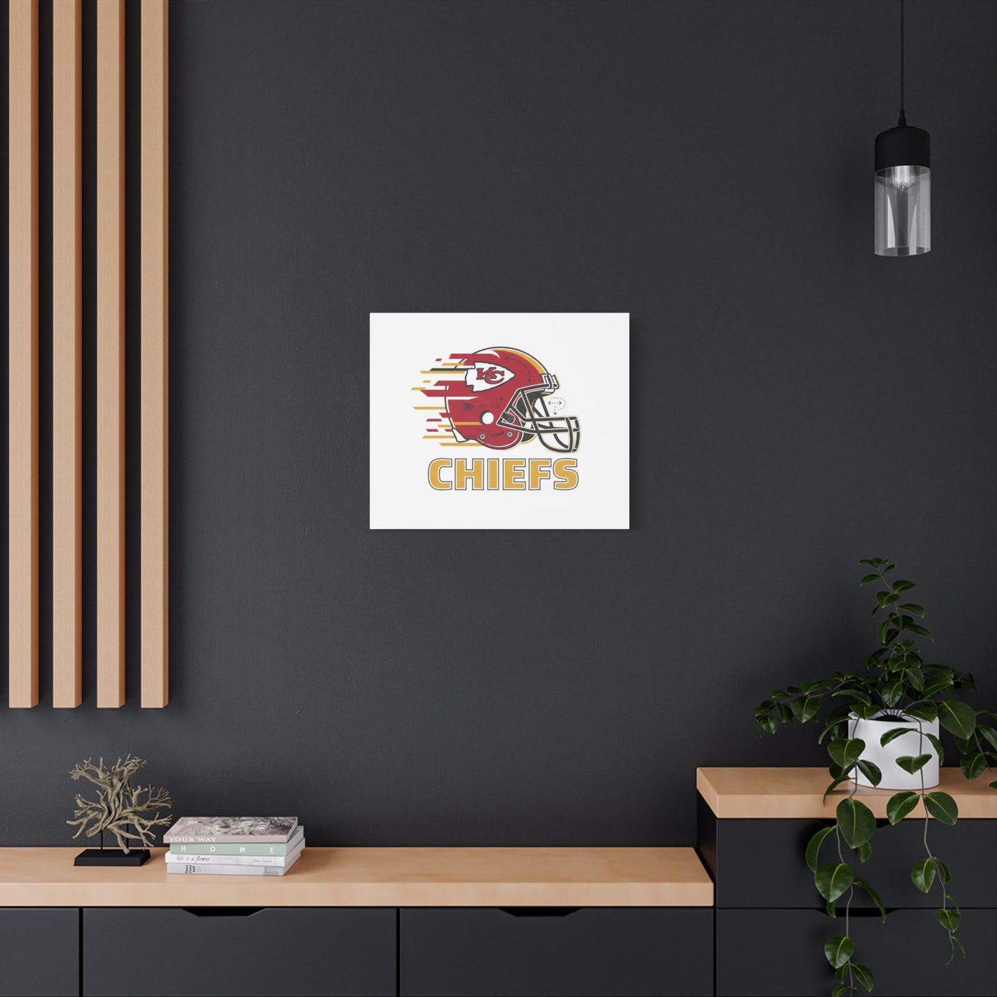 KC Chiefs Canvas  Wall Art