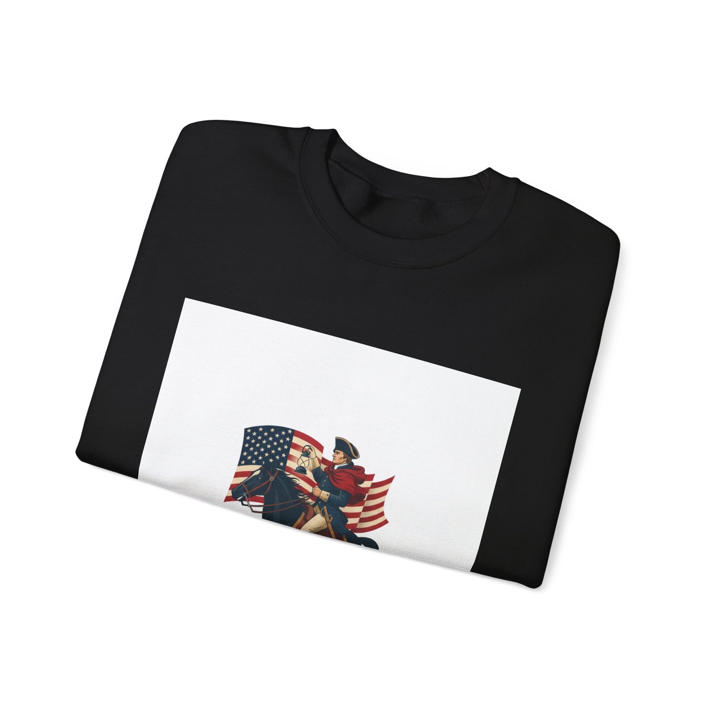 Patriotic Vintage Crest Sweatshirt | nature vibes, minimal
