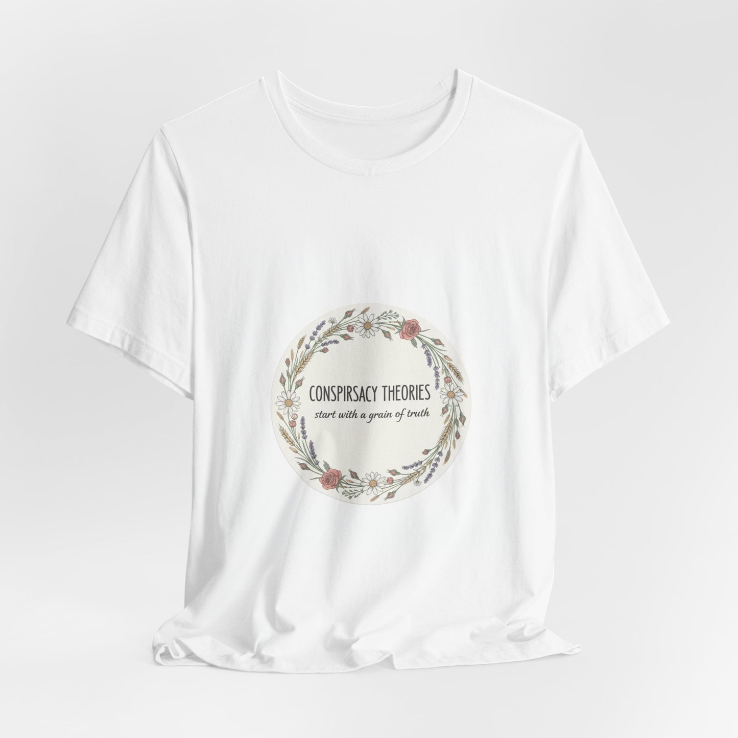 Conspiracy Theories Wreath Tee