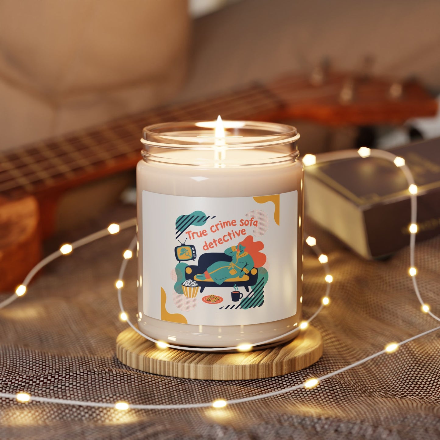 True Crime Sofa Detective Candle | Soy candle