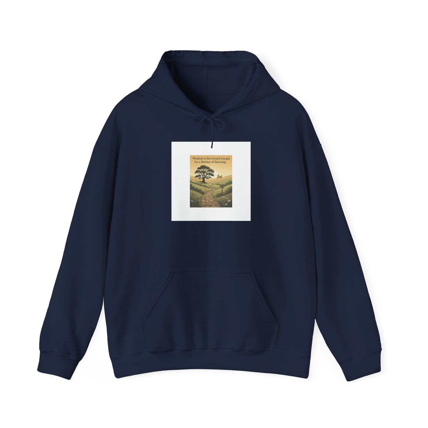 Wisdom quote hoodie