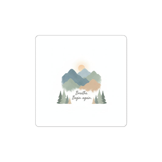 Mountain Kiss-Cut Stickers