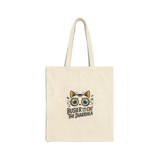 Funny cat ---tote