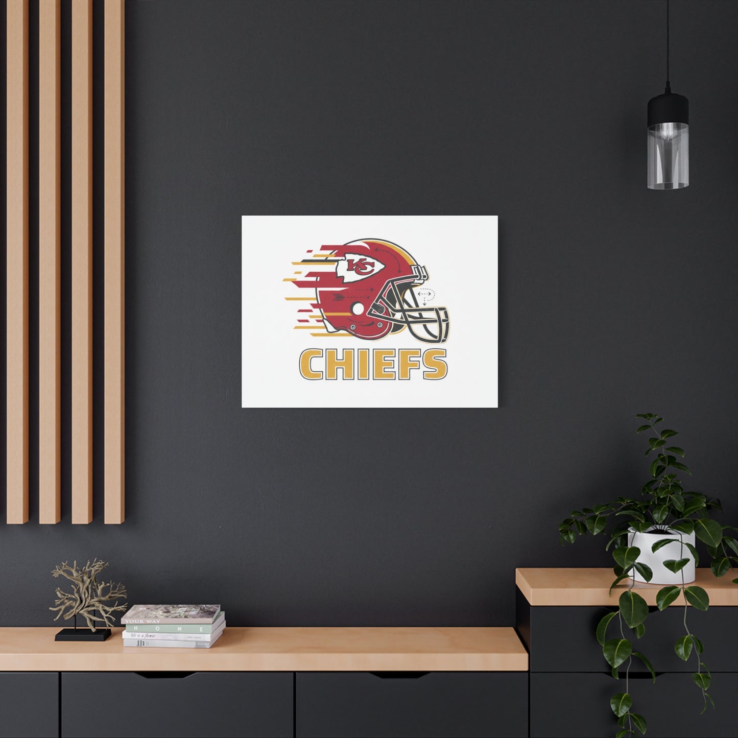 KC Chiefs Canvas  Wall Art