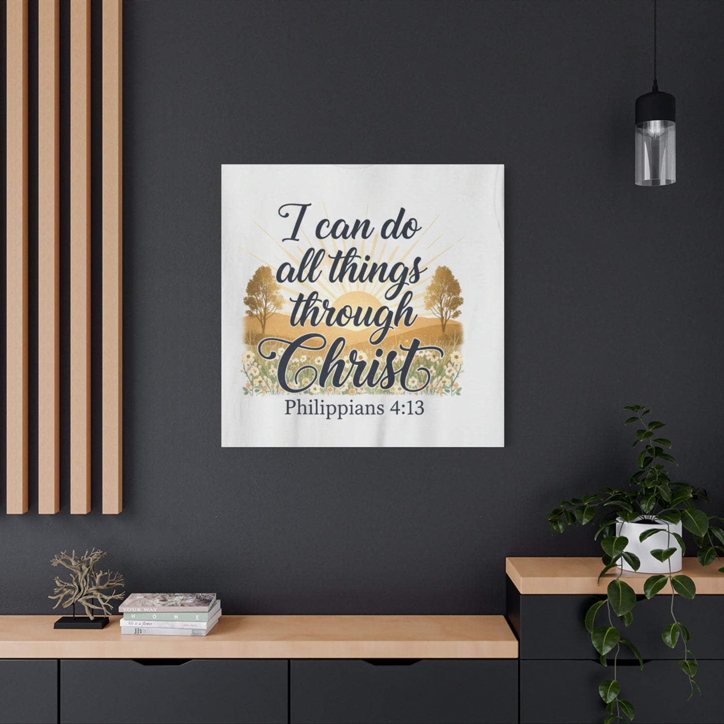 Inspirational Christian wall hanging