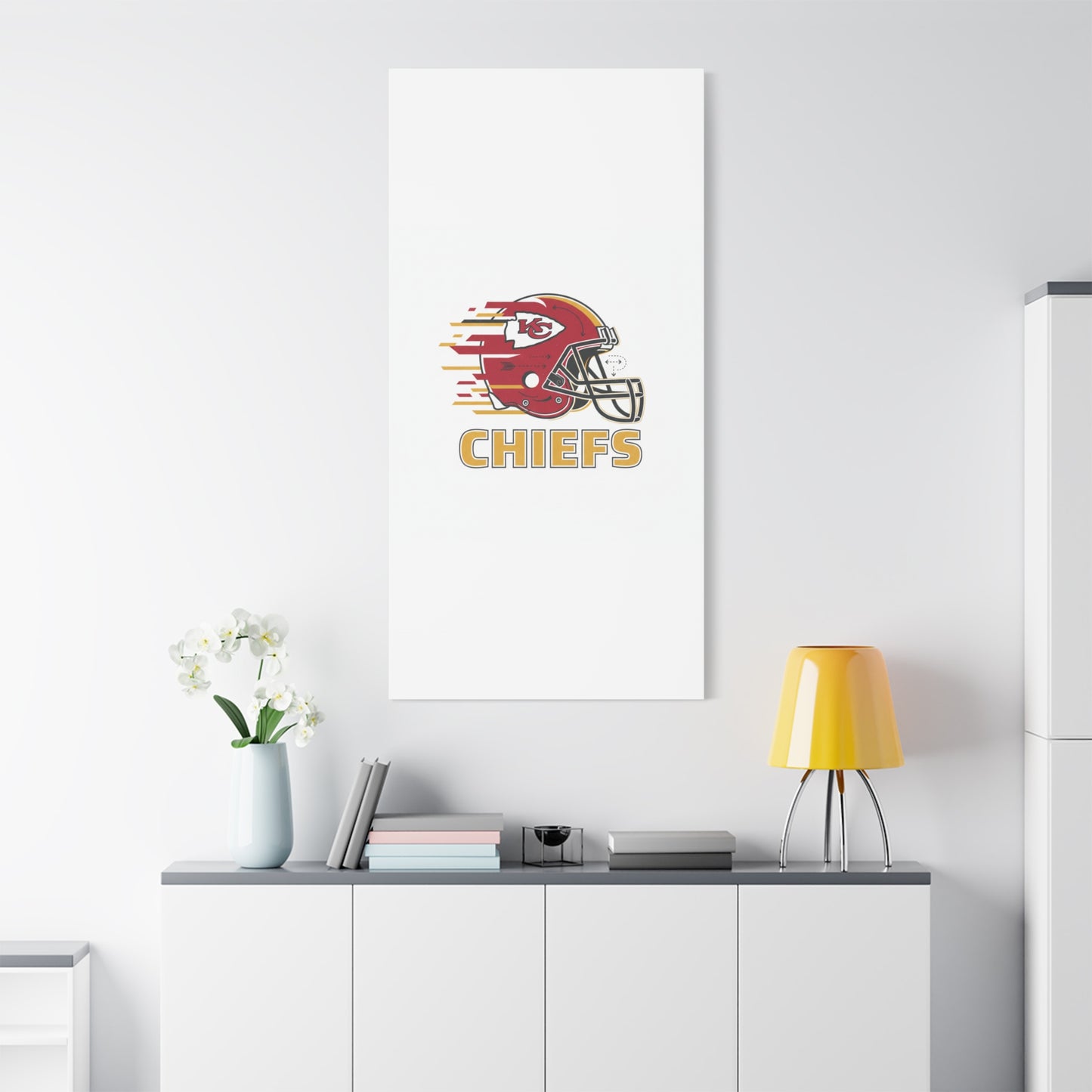 KC Chiefs Canvas  Wall Art