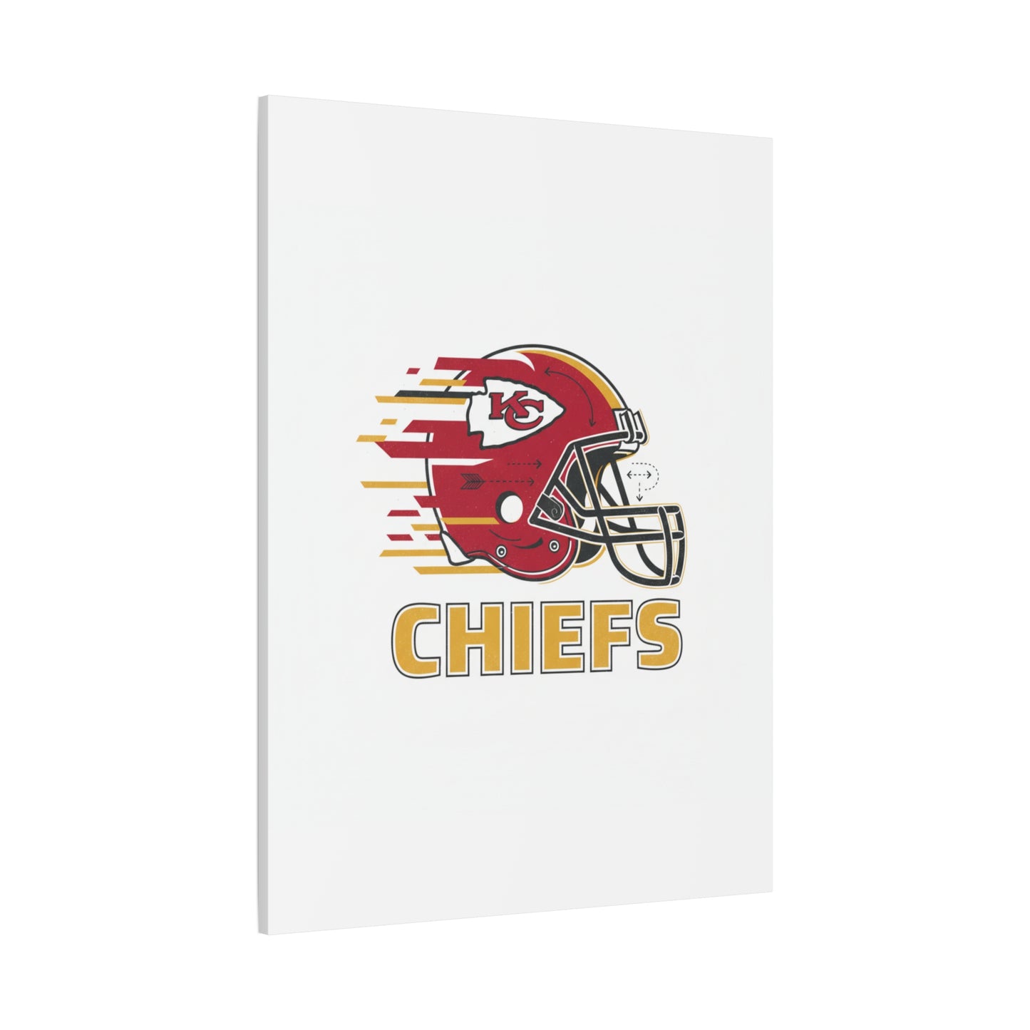 KC Chiefs Canvas  Wall Art