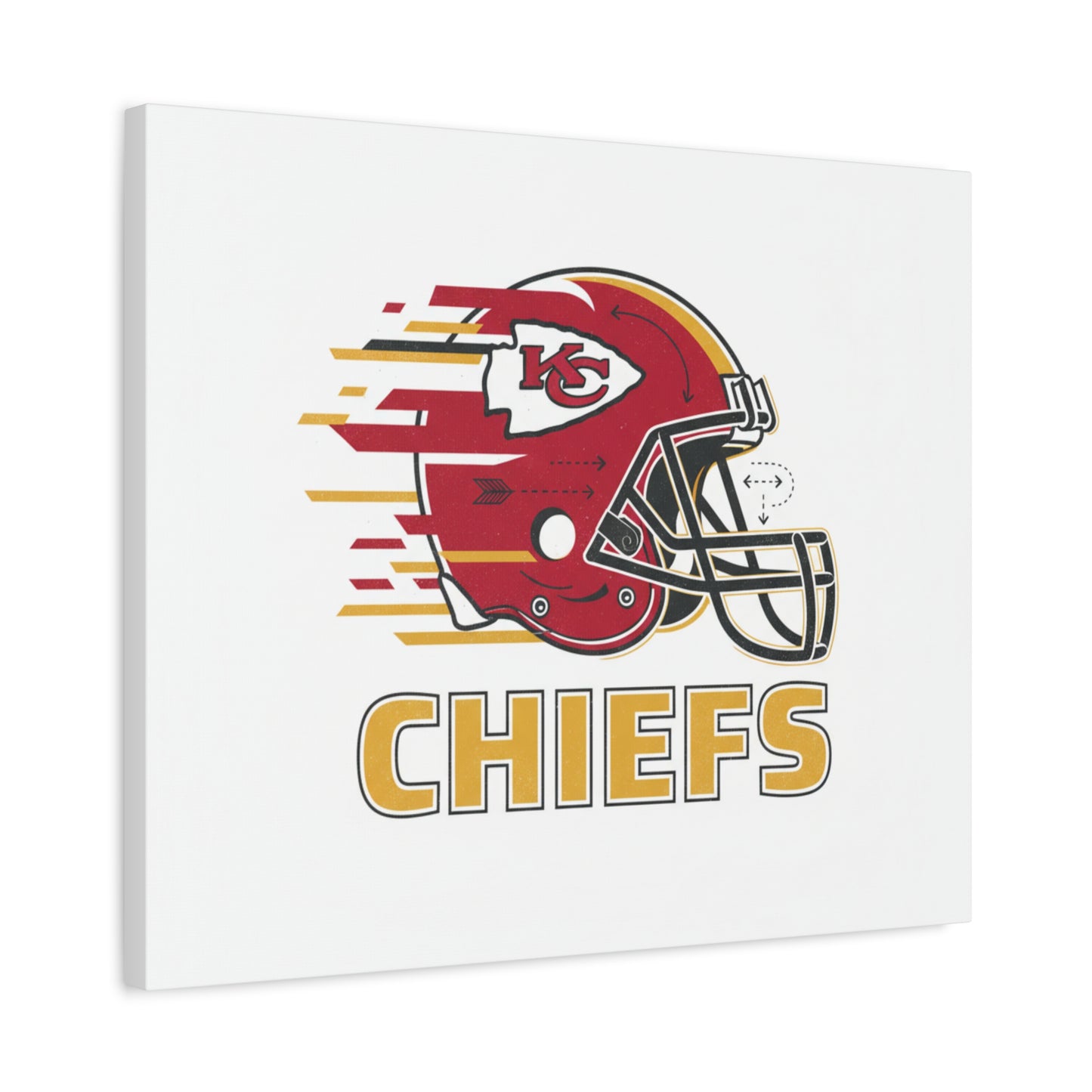 KC Chiefs Canvas  Wall Art