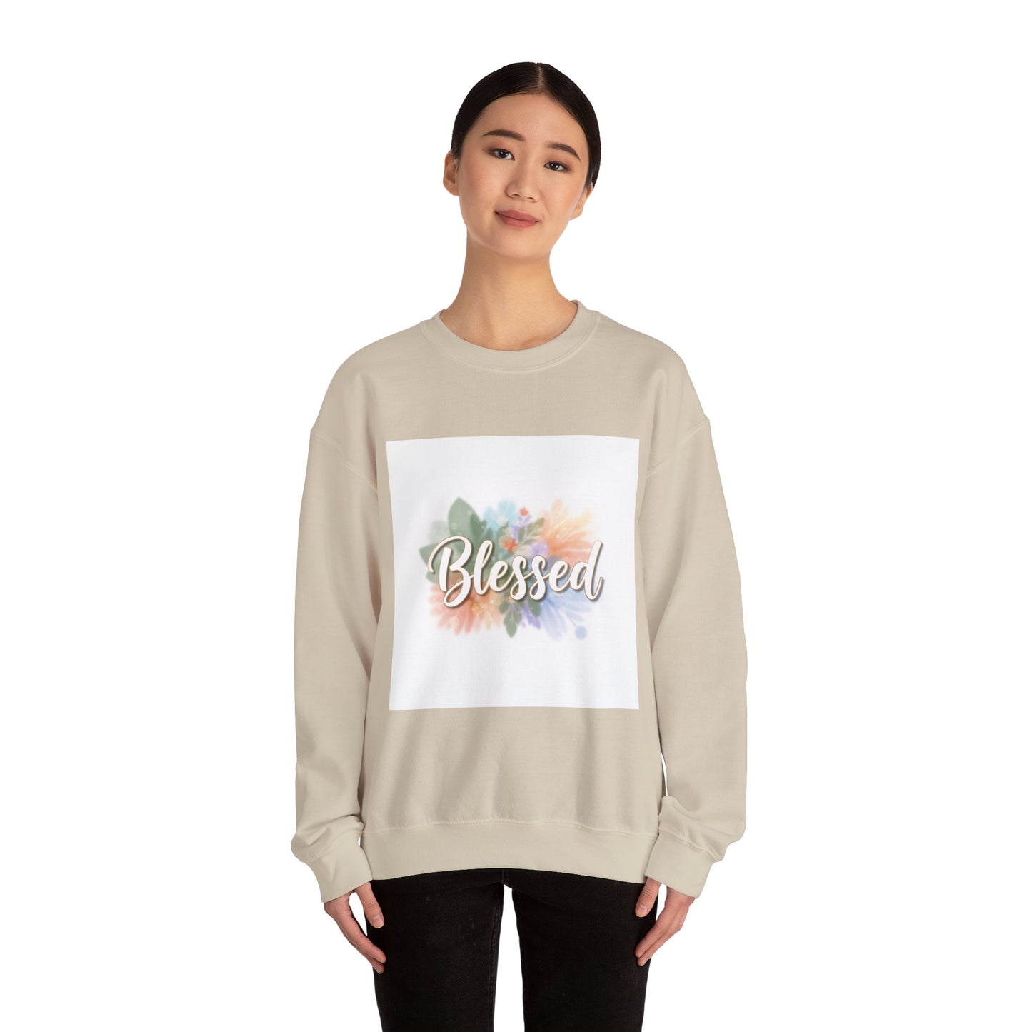 'Blessed' Crewneck Sweatshirt