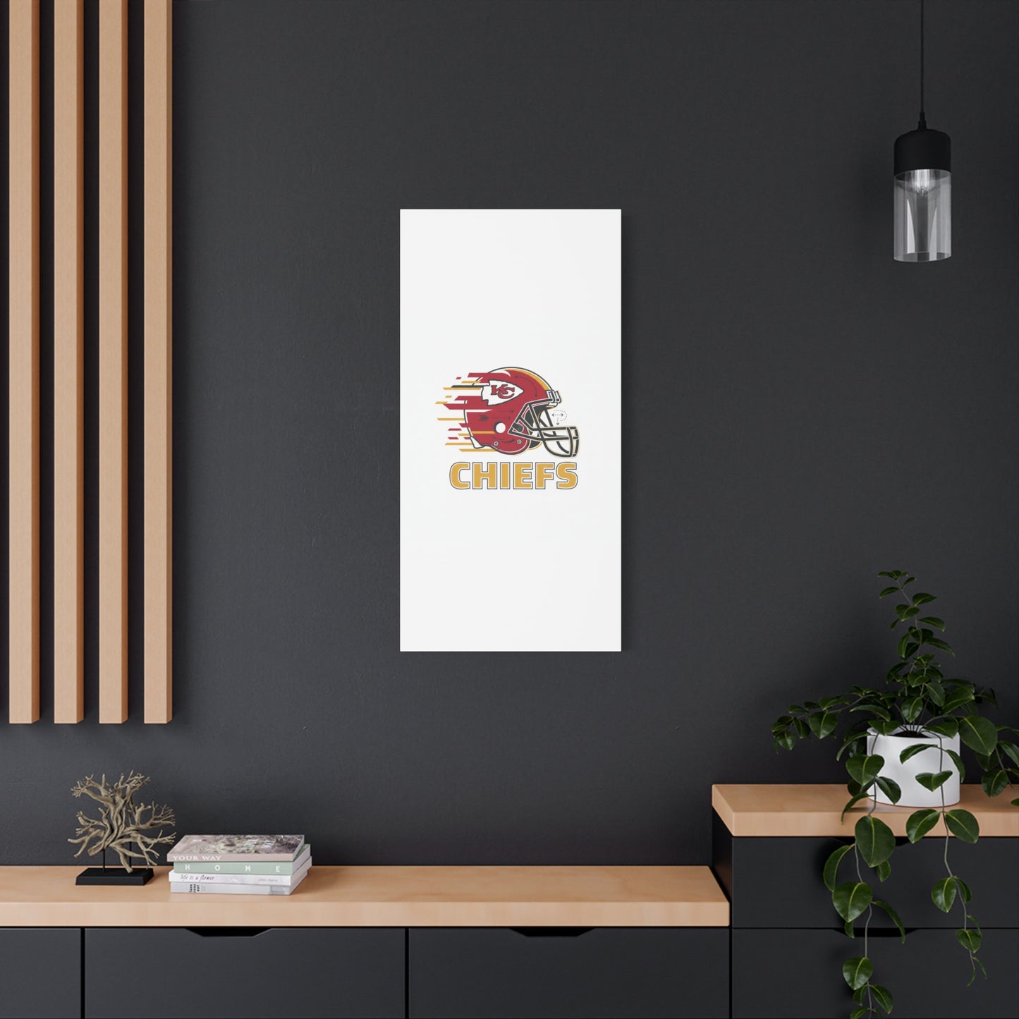 KC Chiefs Canvas  Wall Art