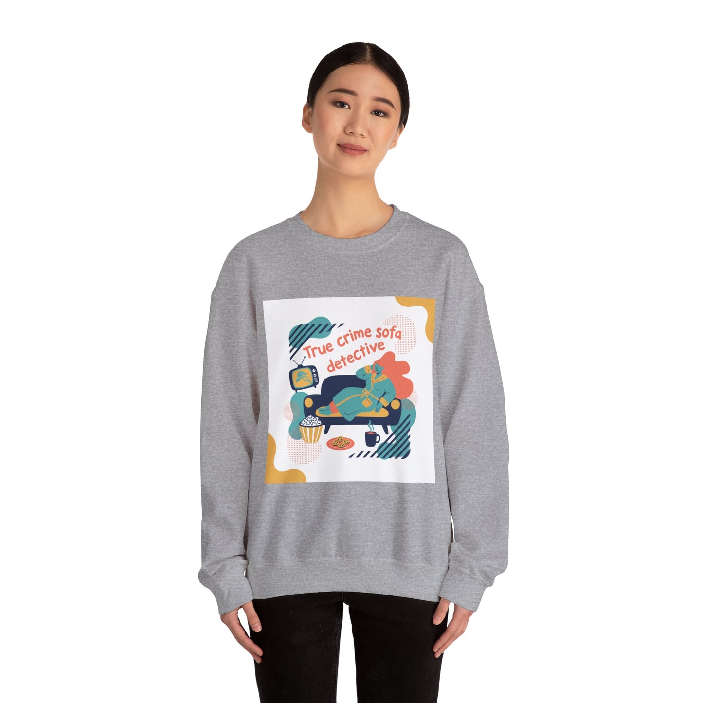 True Crime Sofa Detective Sweatshirt