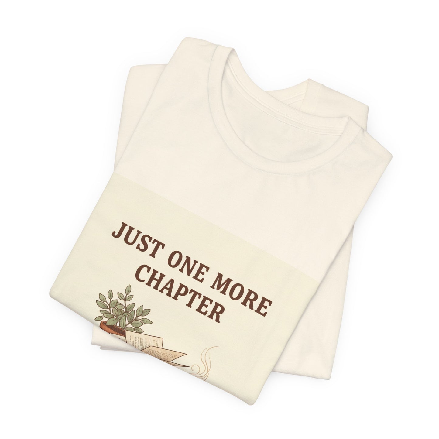Just One More Chapter T-Shirt | Booklover Shirt, Reading Aesthetic
