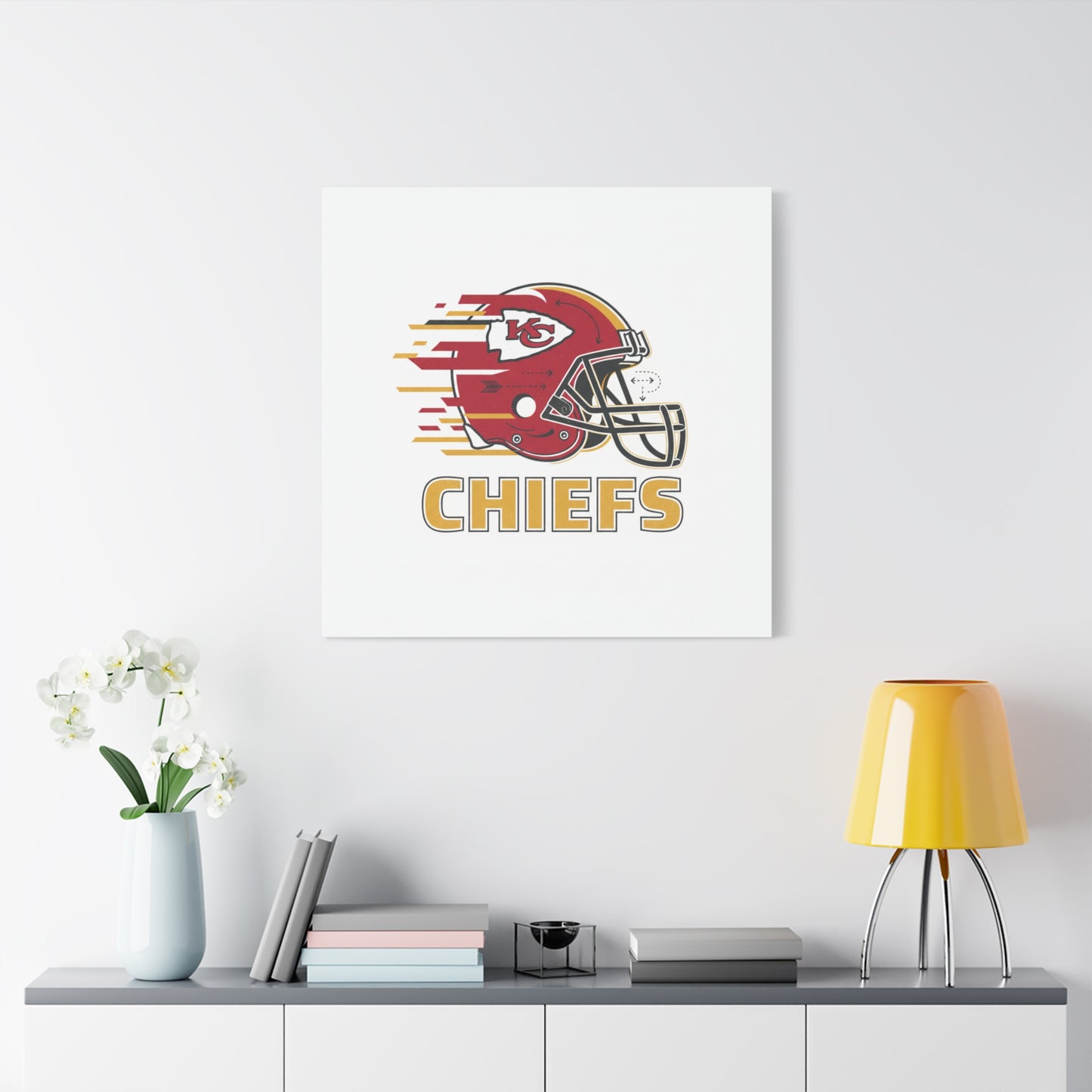 KC Chiefs Canvas  Wall Art