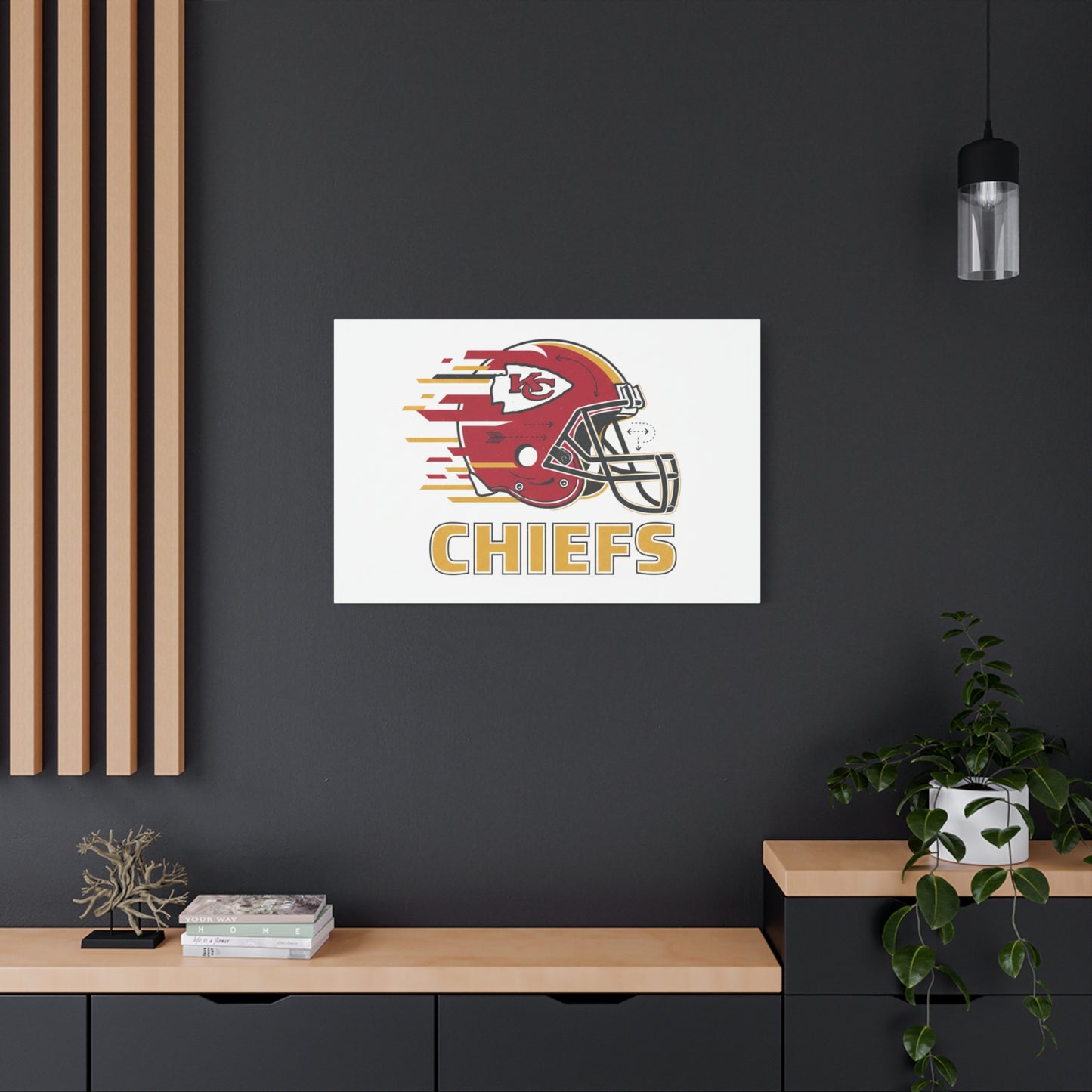 KC Chiefs Canvas  Wall Art