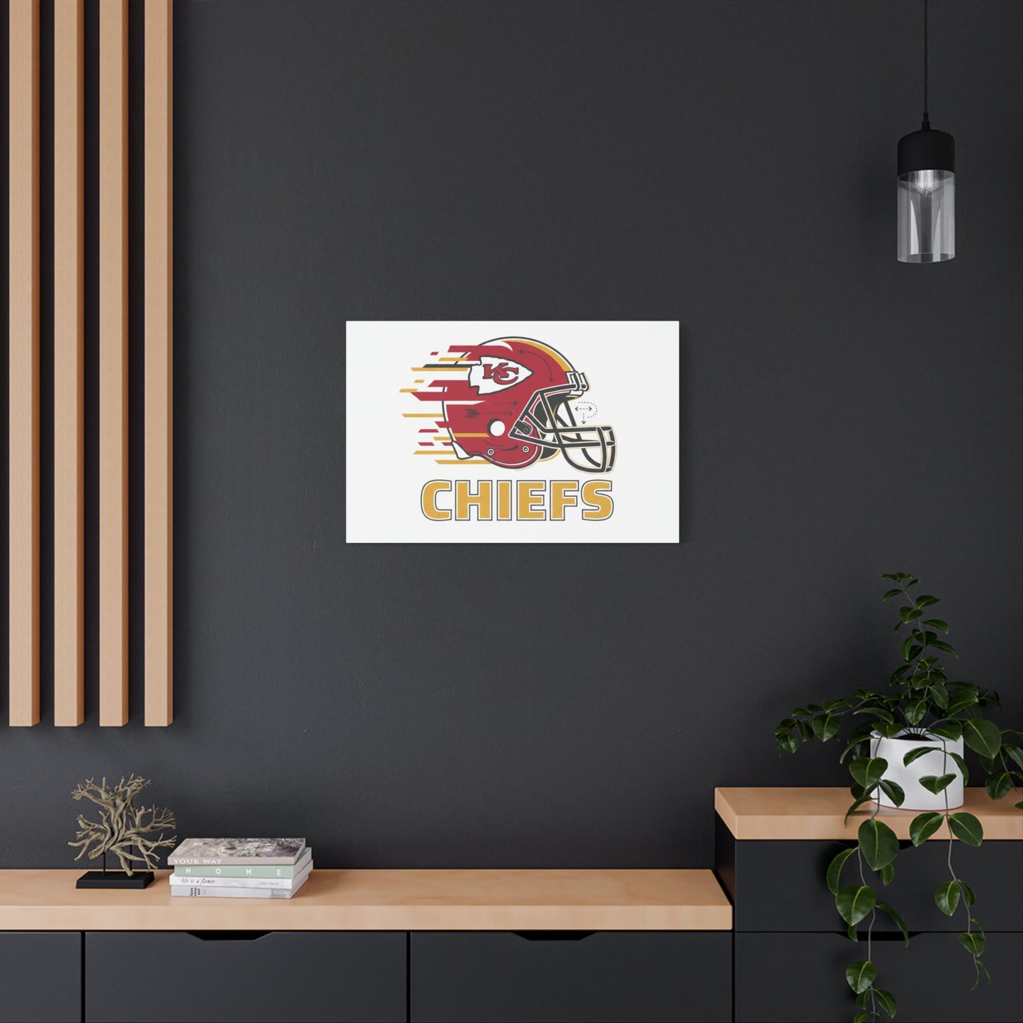 KC Chiefs Canvas  Wall Art