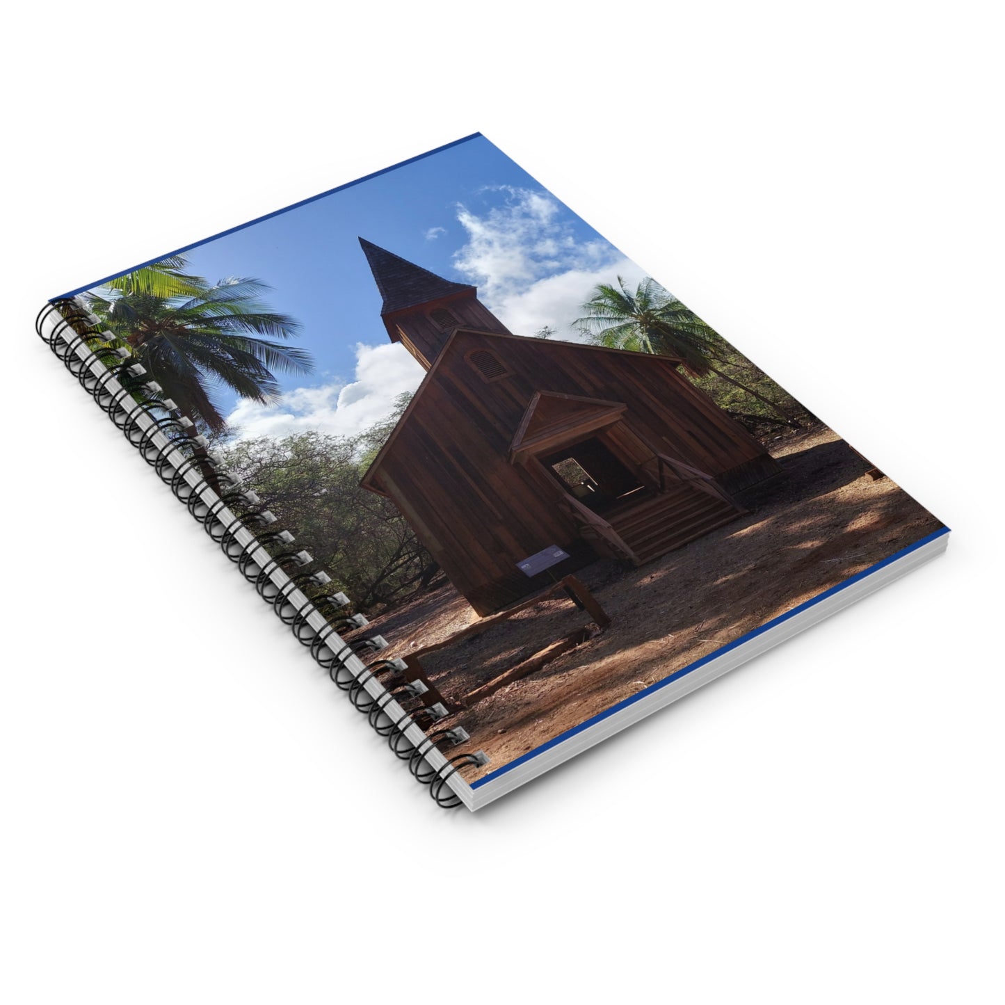 Hawaii Country Church--Spiral Notebook - Ruled Line