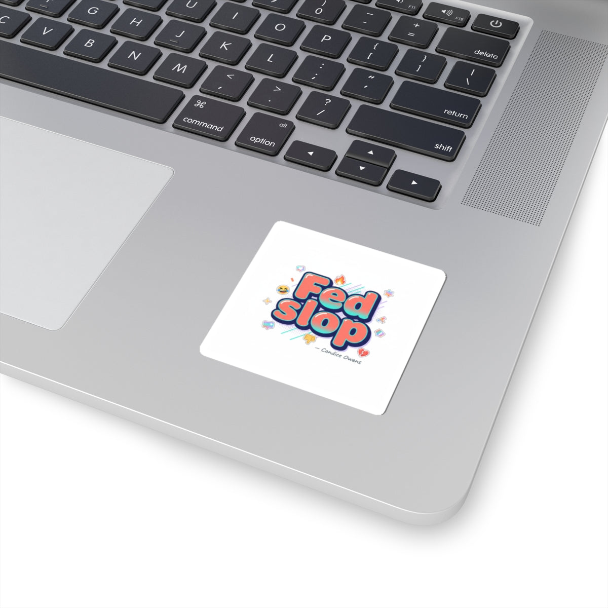 Fed Slop Kiss-Cut Sticker | Gen-Z Slang, Internet Lingo, Meme Aesthetic