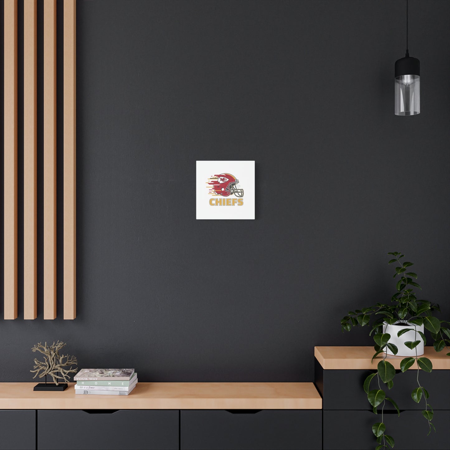 KC Chiefs Canvas  Wall Art